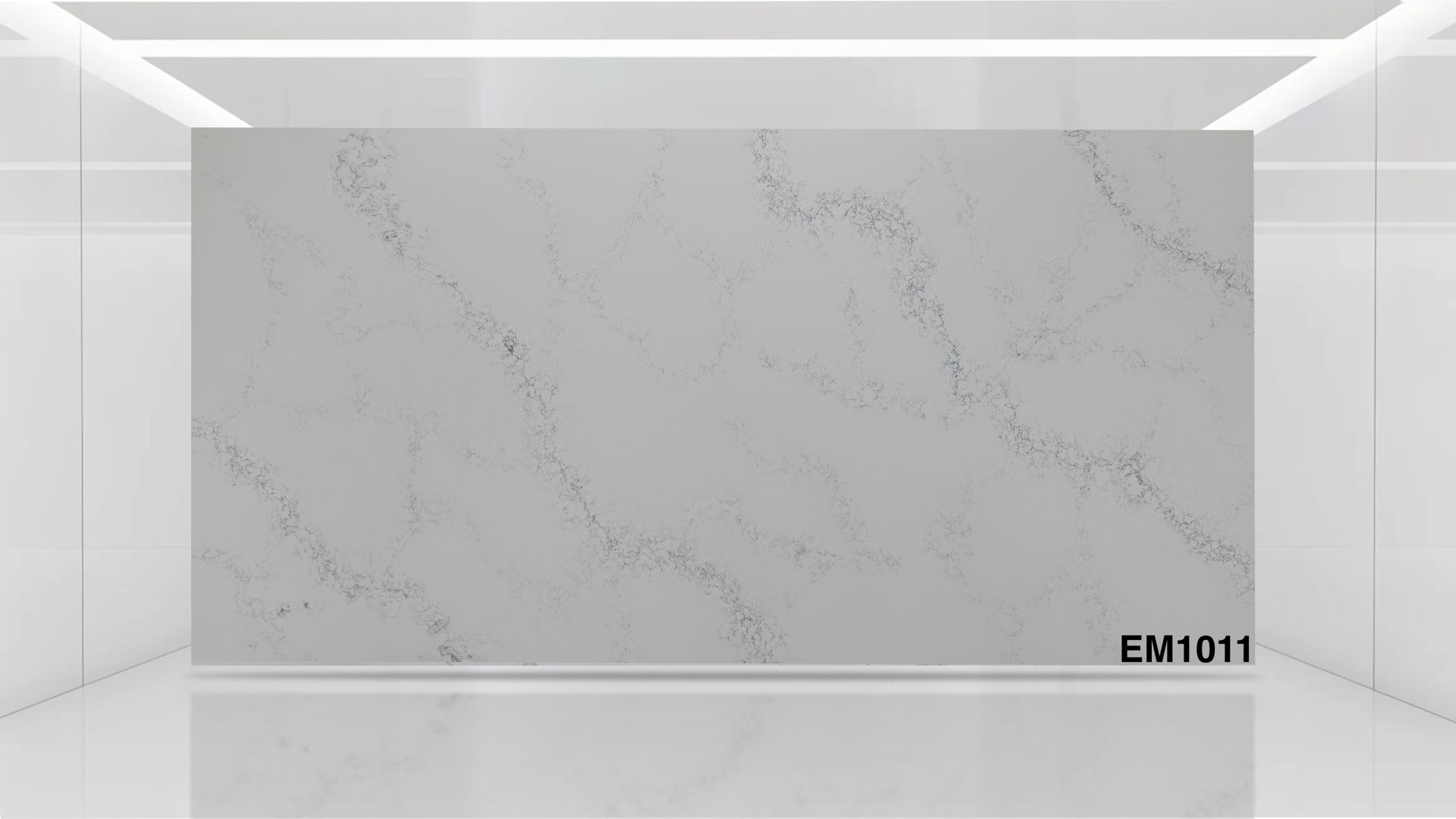 Alpine Lace quartz slab