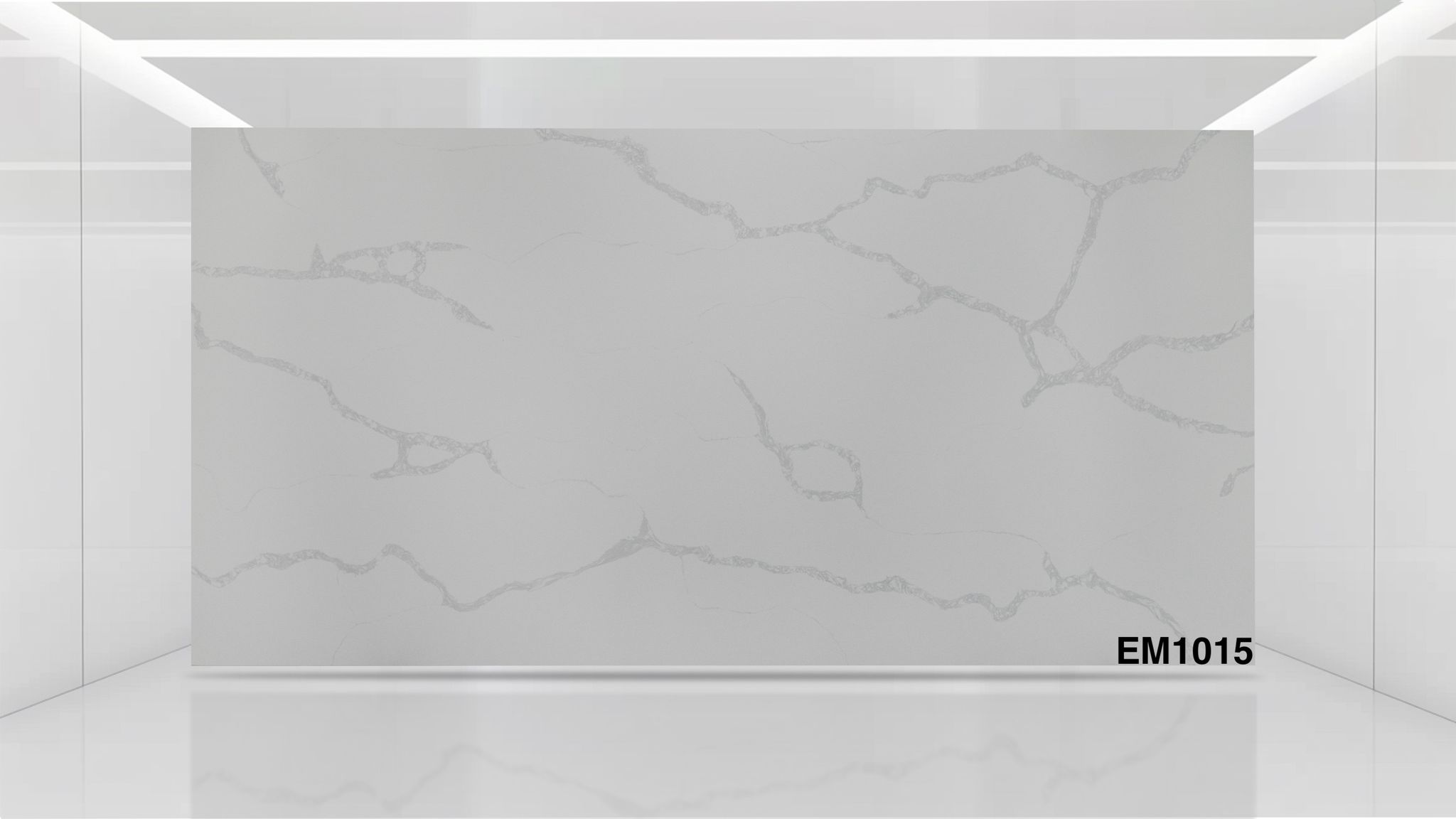 Polar Vein quartz slab