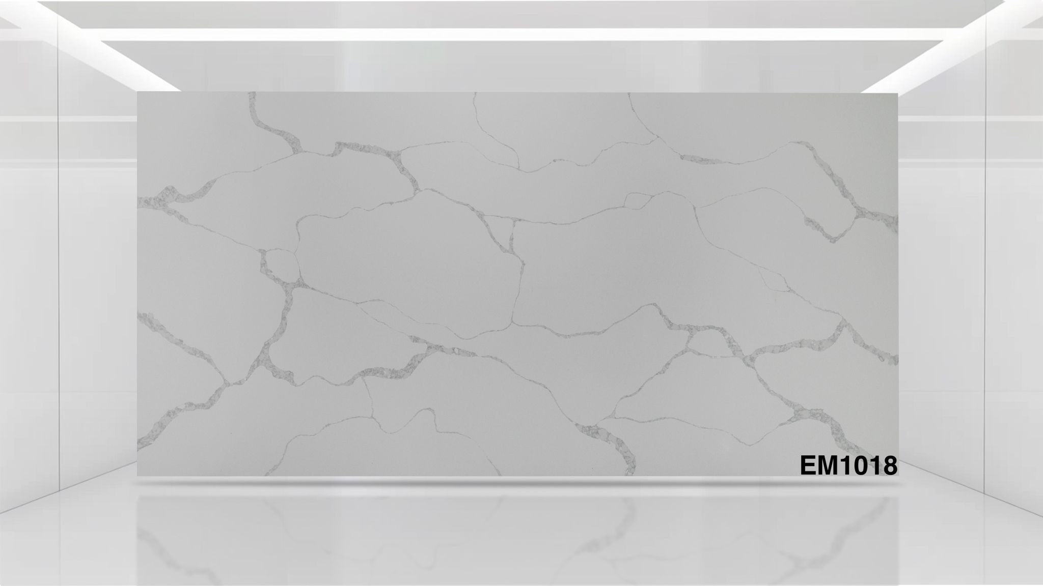 Dove Cascade quartz slab