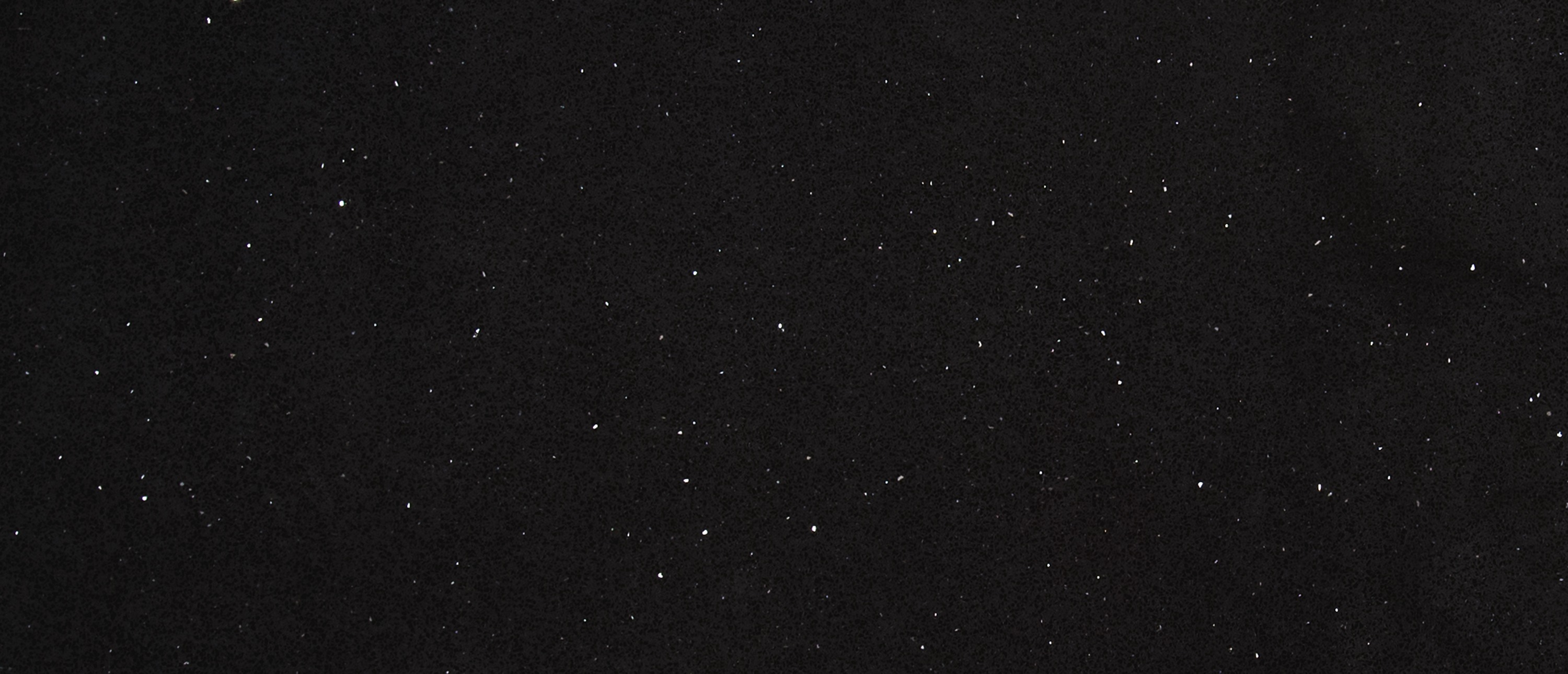 Sparkling Black quartz slab