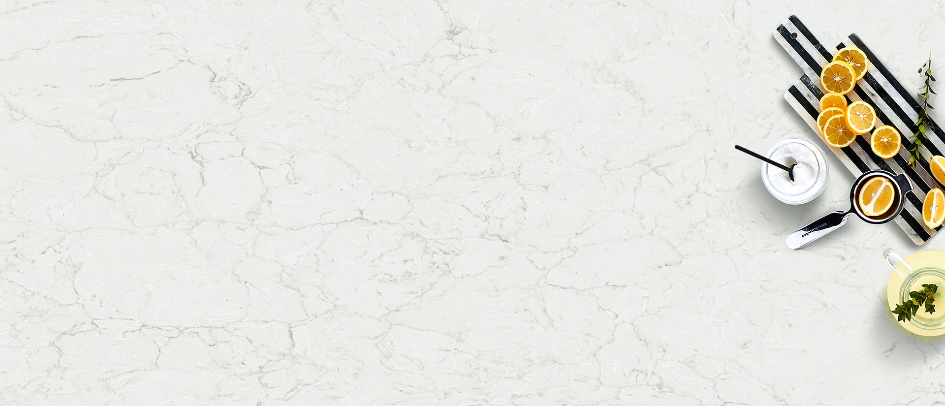 Calacatta Aidana quartz slab