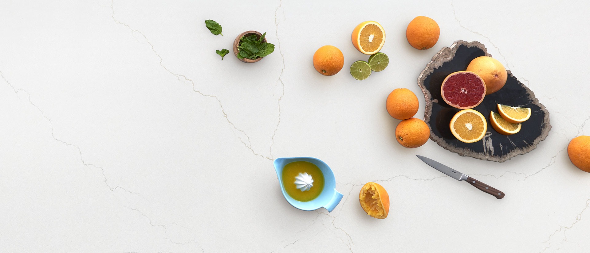 Calacatta Adonia quartz slab