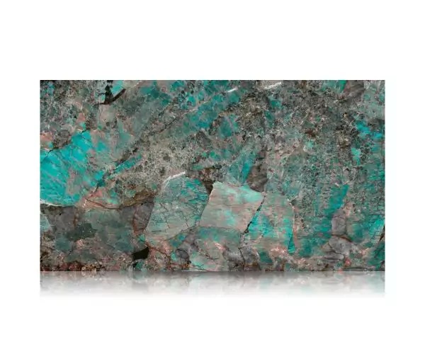 Amazzonite quartzite slab