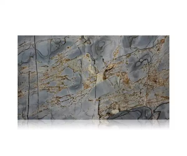 Blue Roma Leather quartzite slab
